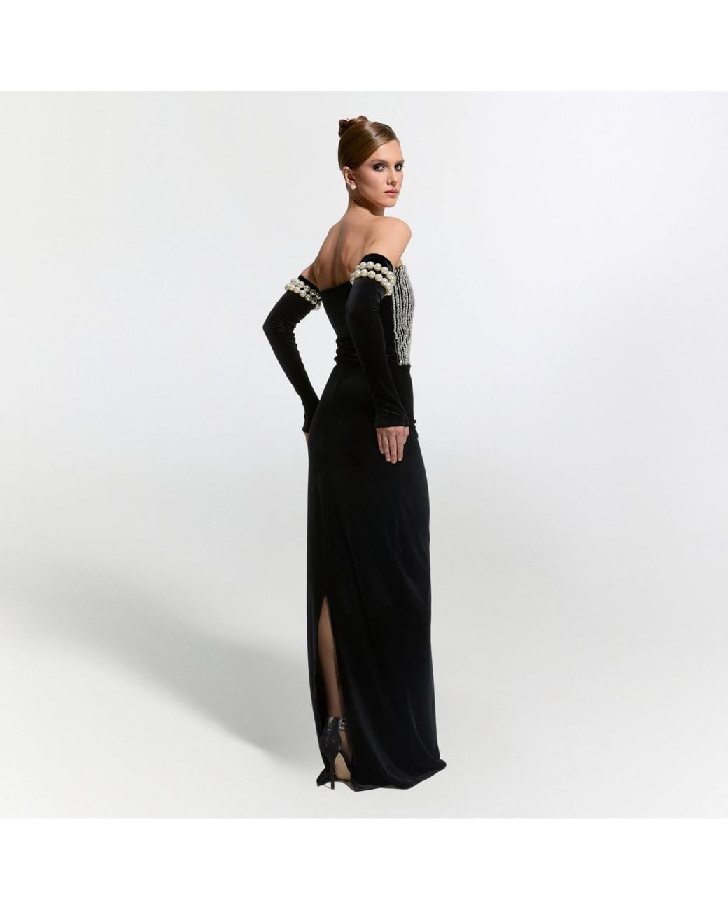 Nur Karaata Black Le Meurice Dress