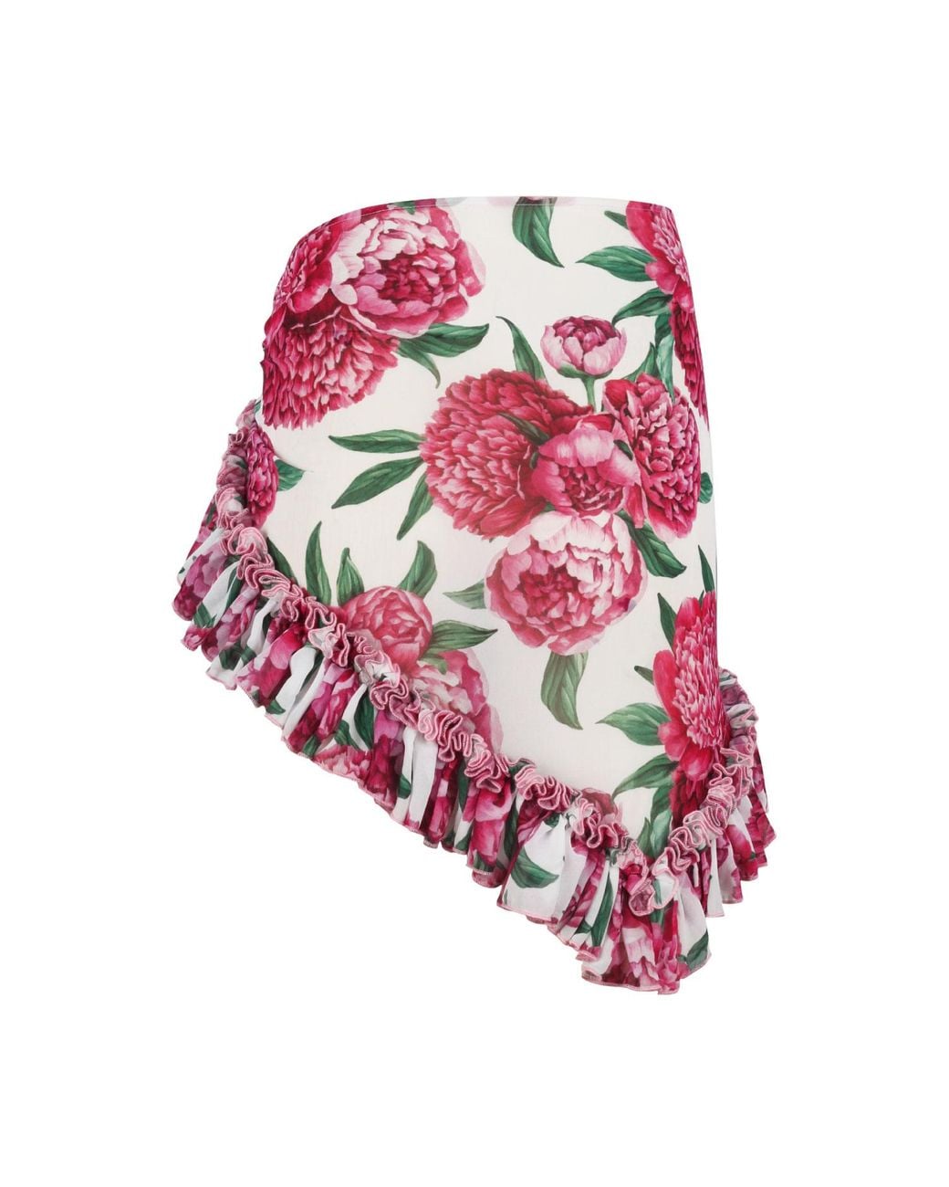 Nur Karaata Red Lily Pareo Skirt