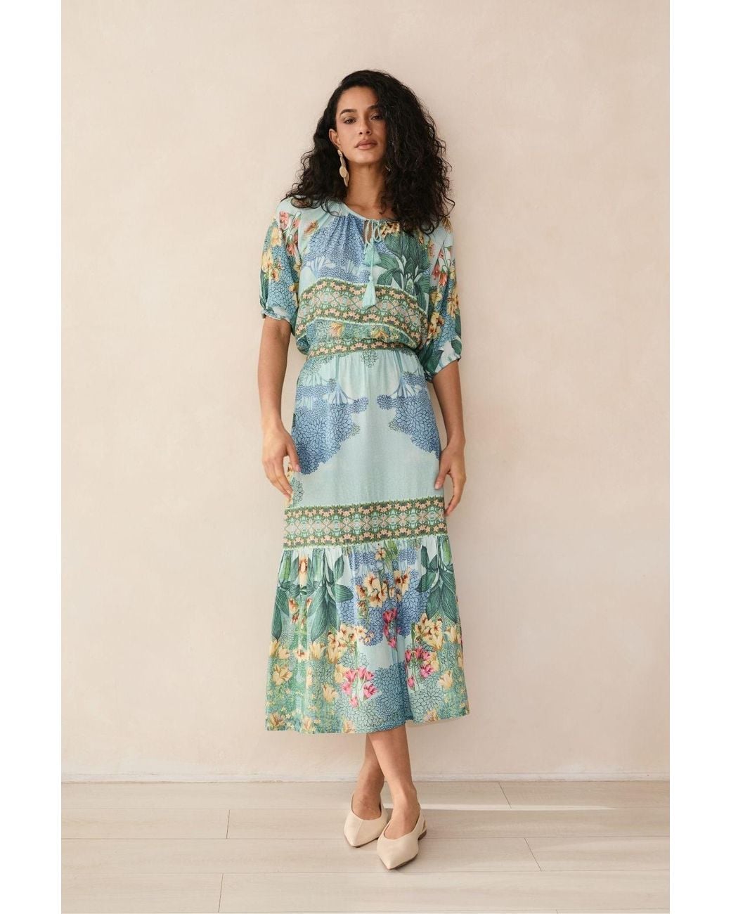 Raishma Blue Tracy Skirt