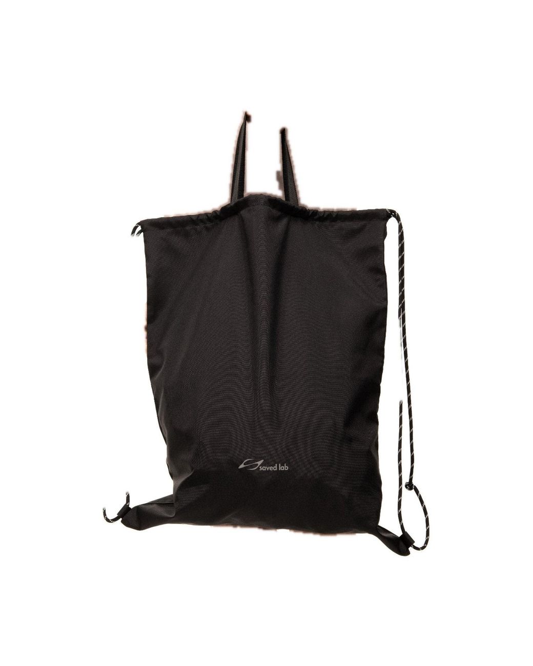 Saved Lab Black Tote Bag for men