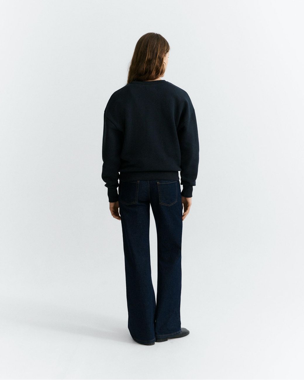 Thinking Mu Blue Embroidered Basket Jodie Sweatshirt