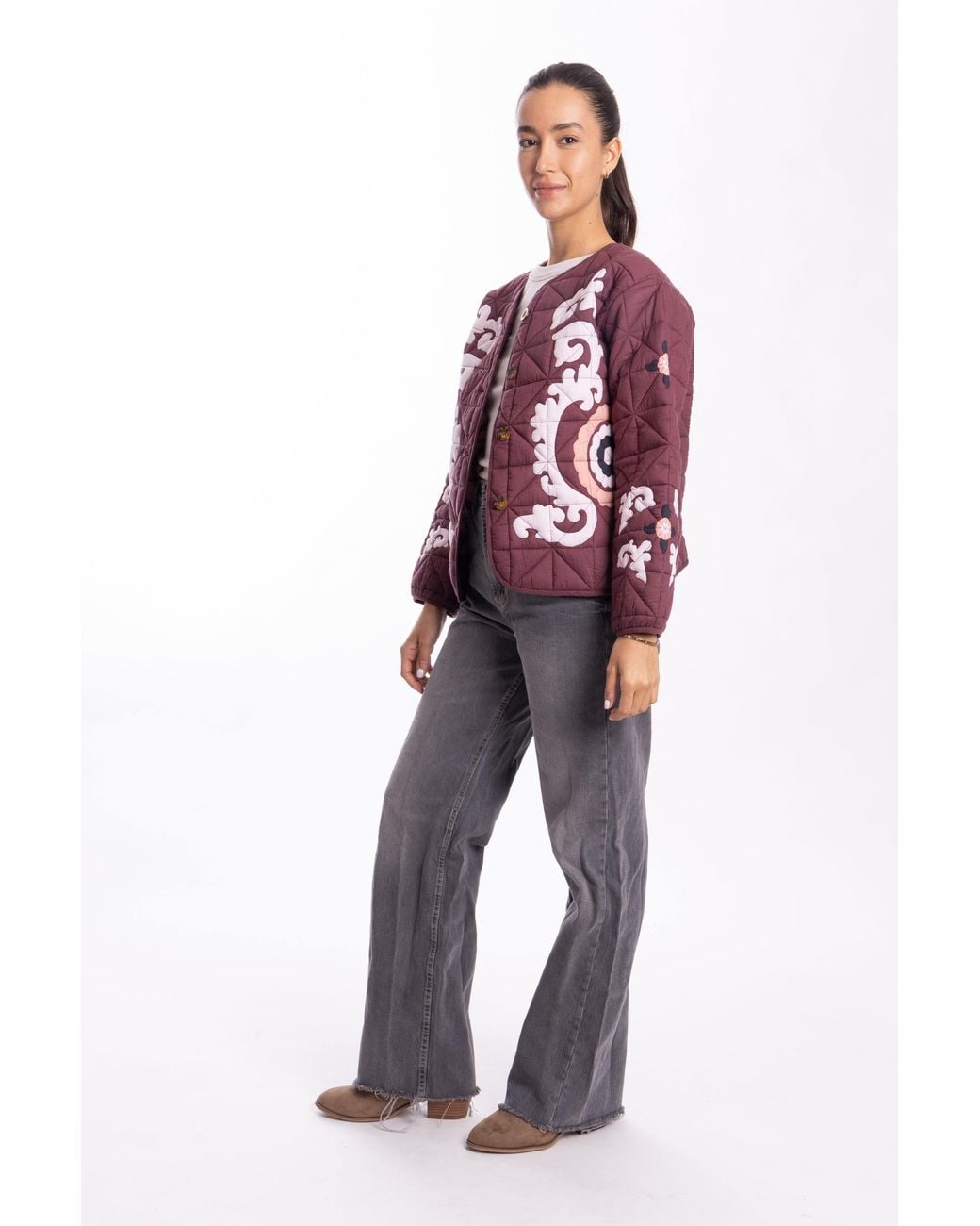 Bindu Brown Naomi Jacket