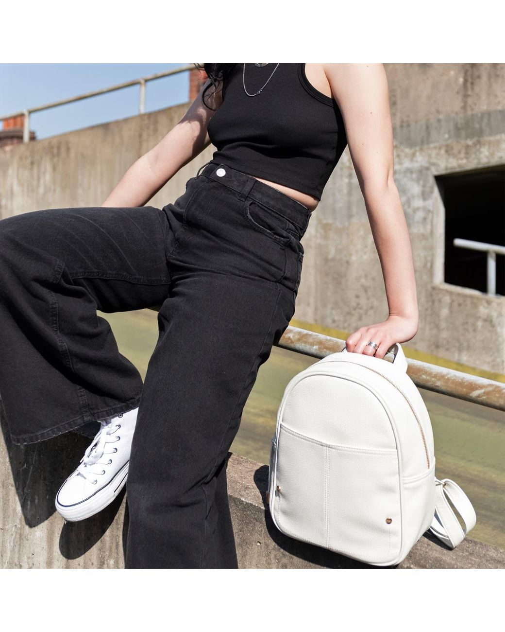 Storm White Aphrodite Small Backpack