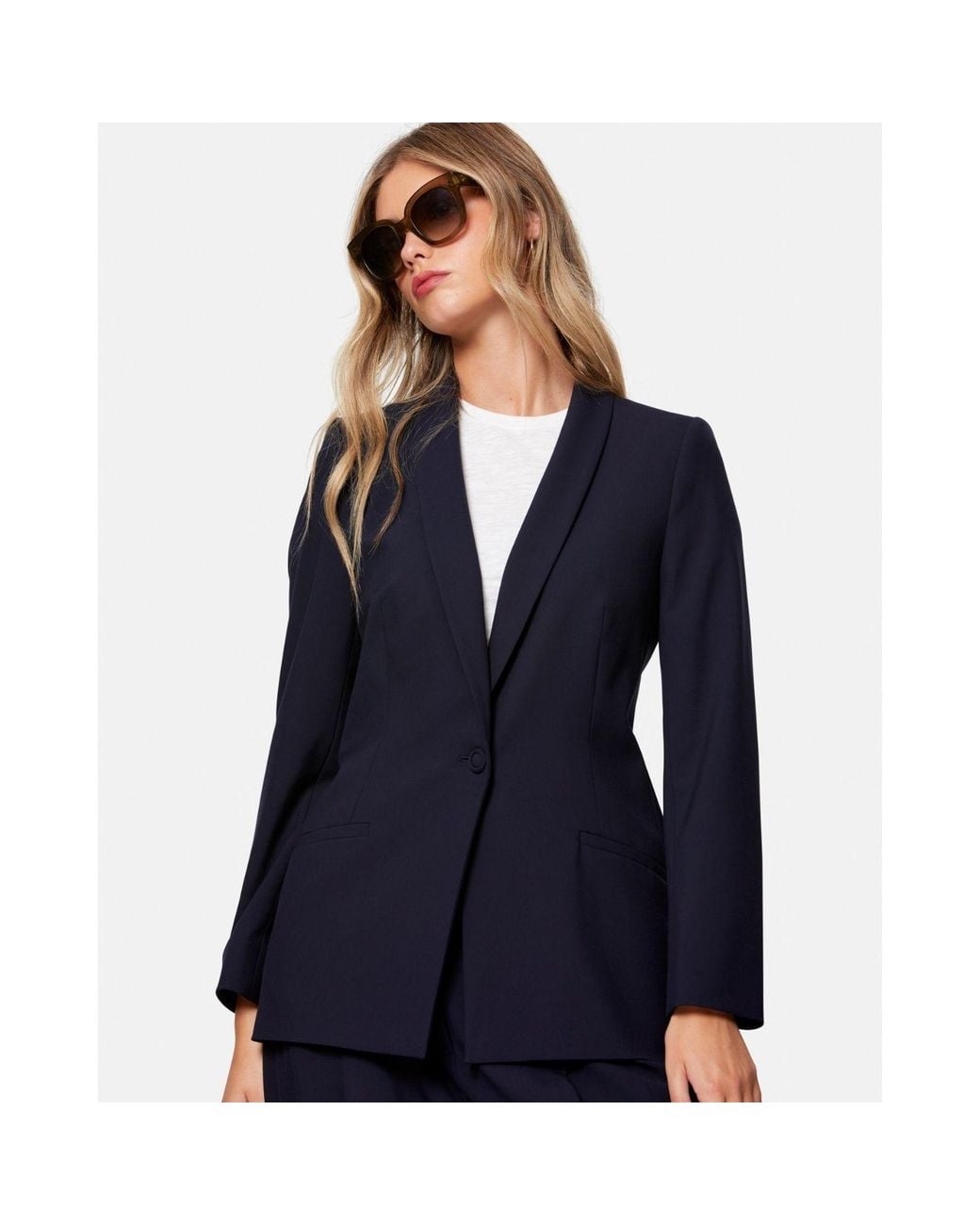 Helen Mcalinden Blue Darcie Jacket