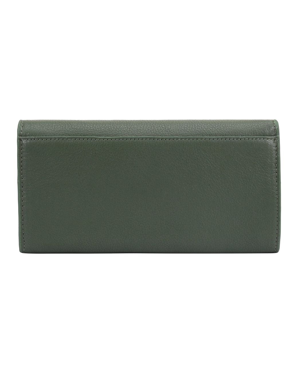 Paul Costelloe Green Accra Leather Wallet Purse