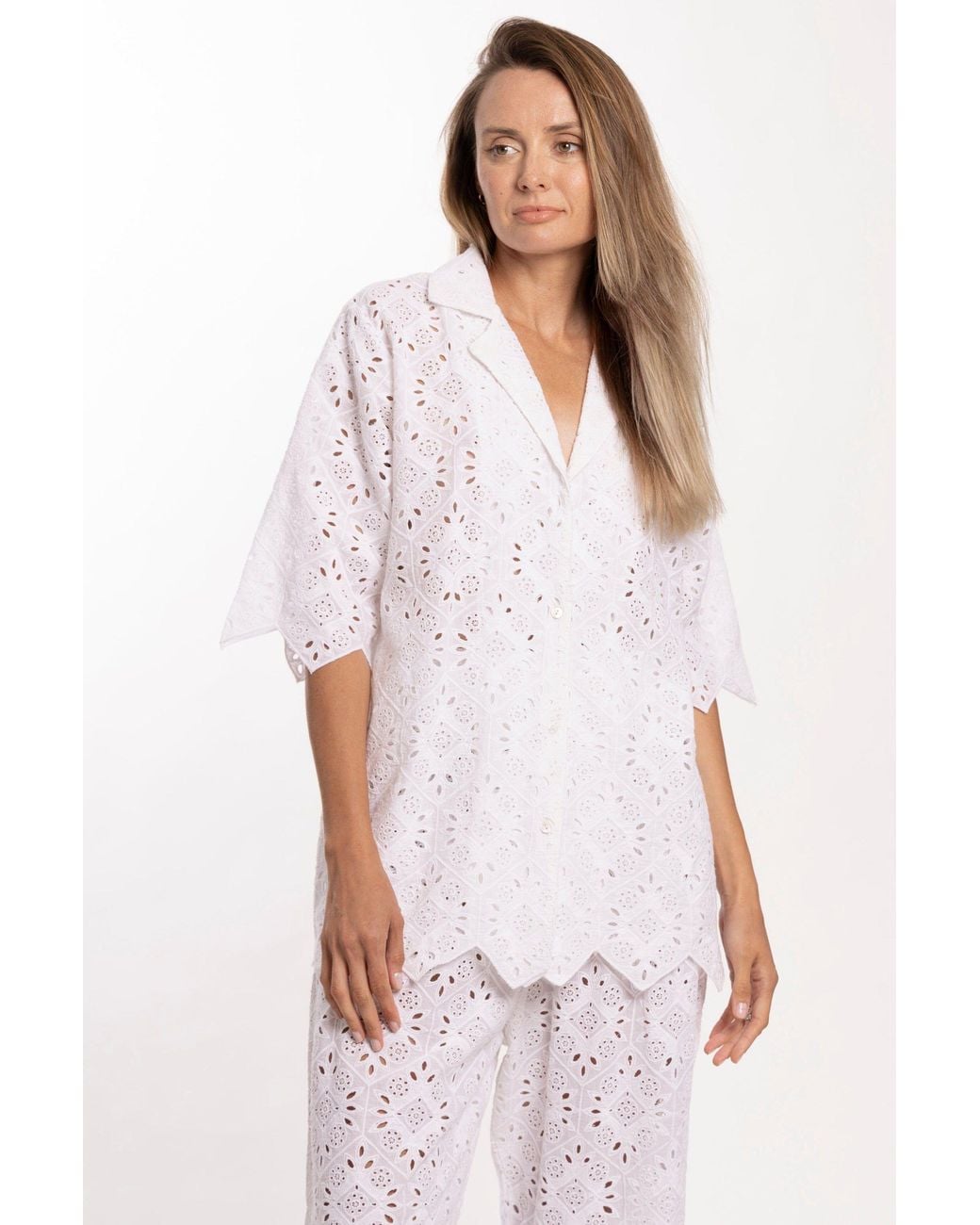 Bindu White Amara Blouse