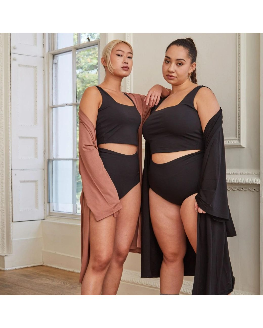 NUMBAT Brown Lorna Lounge Kimono