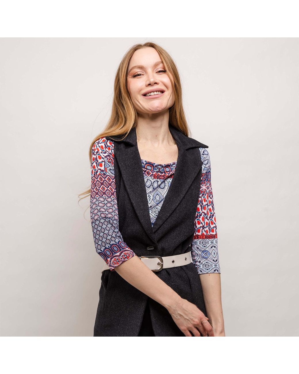 Farinaz Blue Fab Eastern Pattern