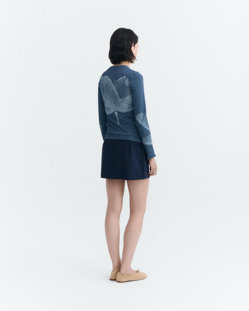Thinking Mu Blue Brisa Lotus Top