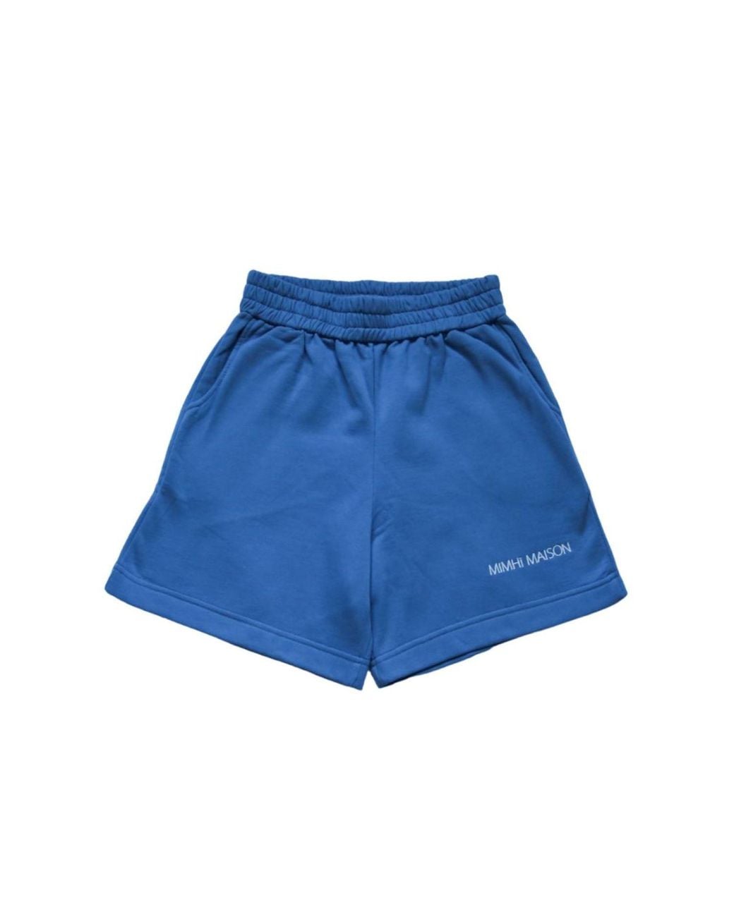 Mimhi Maison Blue Cotton Shorts