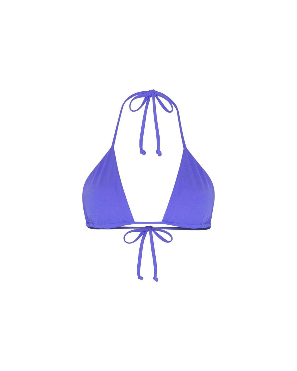 Chaude Swimwear Blue Toni Triangle Top