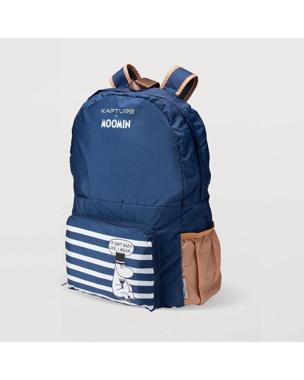 Kapture Blue Moominpappa Foldable Backapck