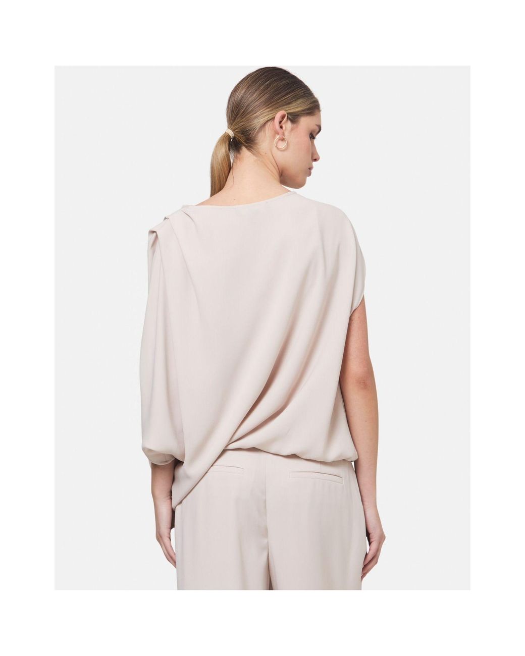 Helen Mcalinden Pink Neutrals Berna Natural Pearl Blouse