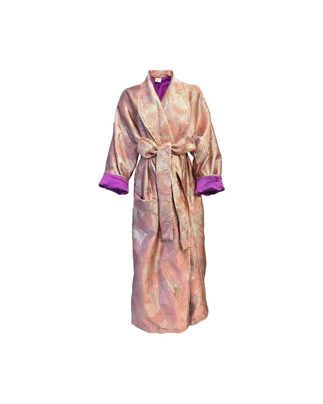 Julia Clancey Pink Lilly Luxe Opera Dress Coat