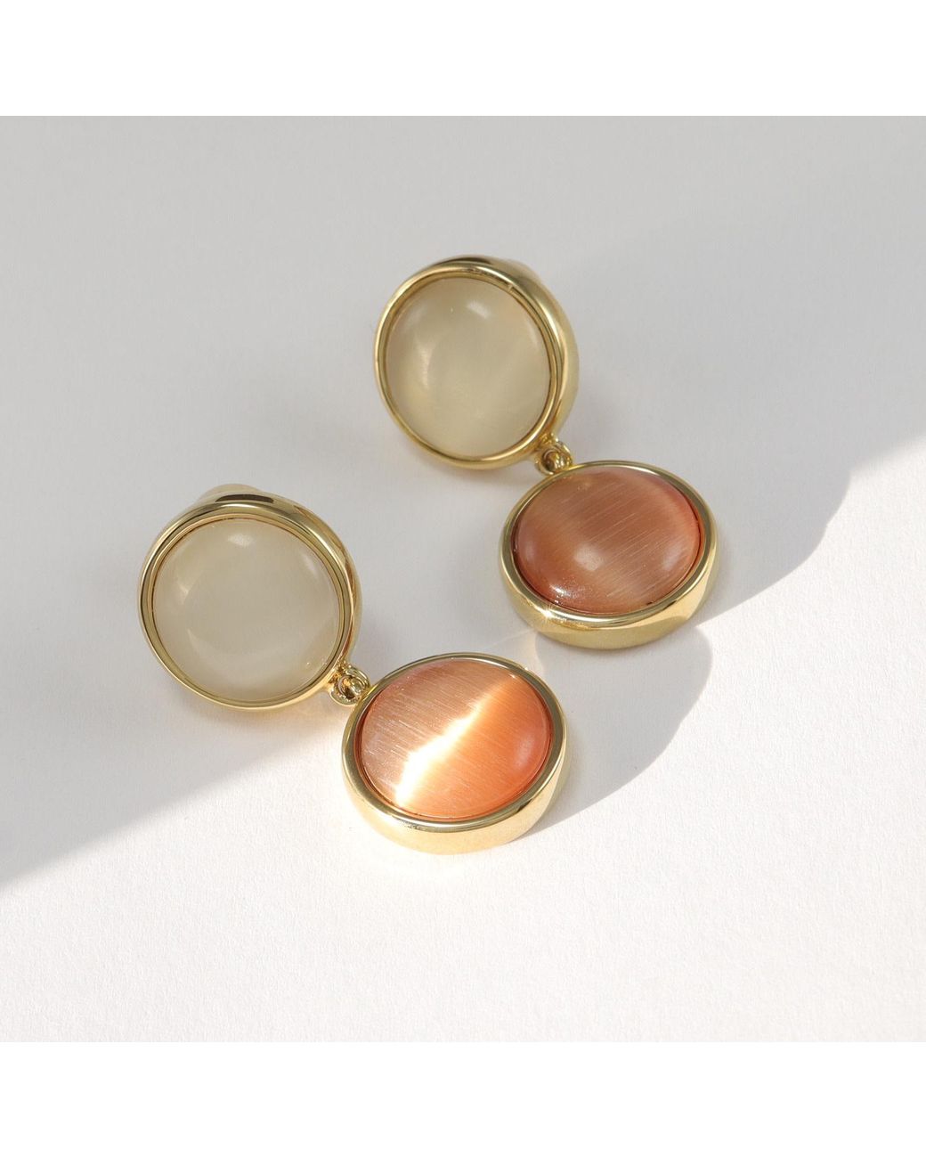 Hye Jane Jewelry Metallic Honey Tonal Marlow Drop Earrings