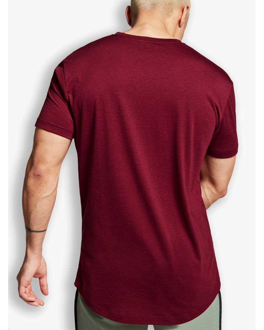 Bdxy Studio Red The Actor T-Shirt for men