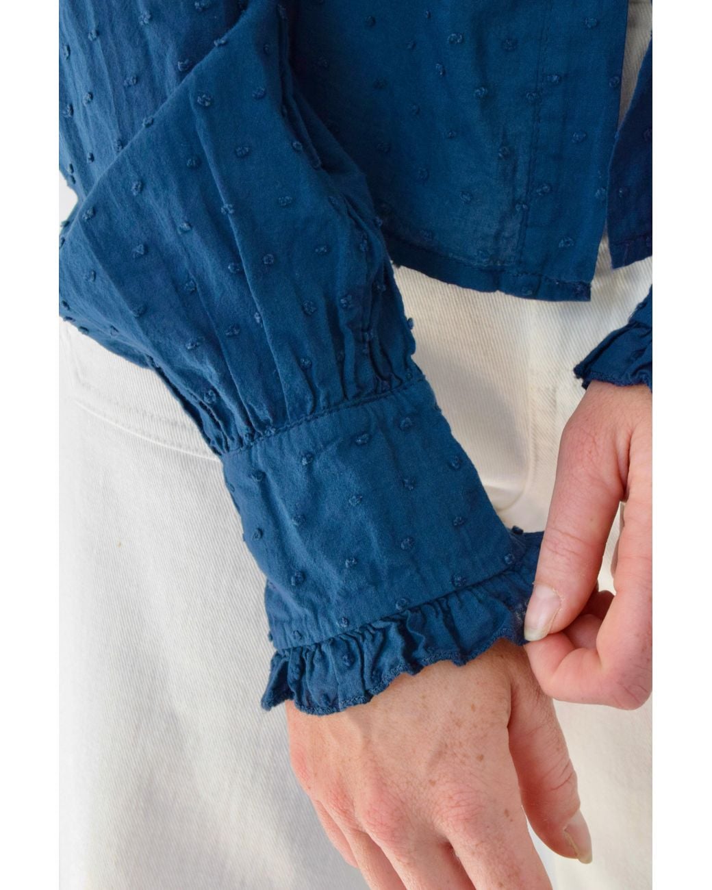 Mind Traveler Blue Diana Blouse