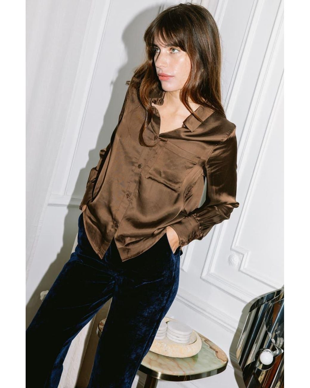 AVANI Apparel Brown Kauri Shirt