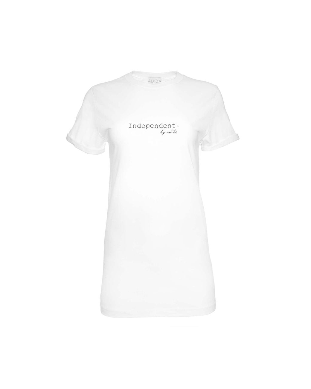 ADIBA White Independent Long Tee