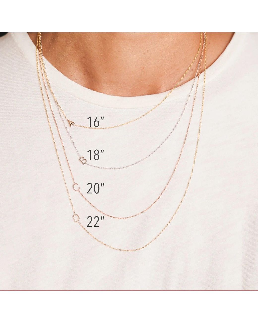 Maya Brenner Metallic 14K Asymmetrical Charm Necklace