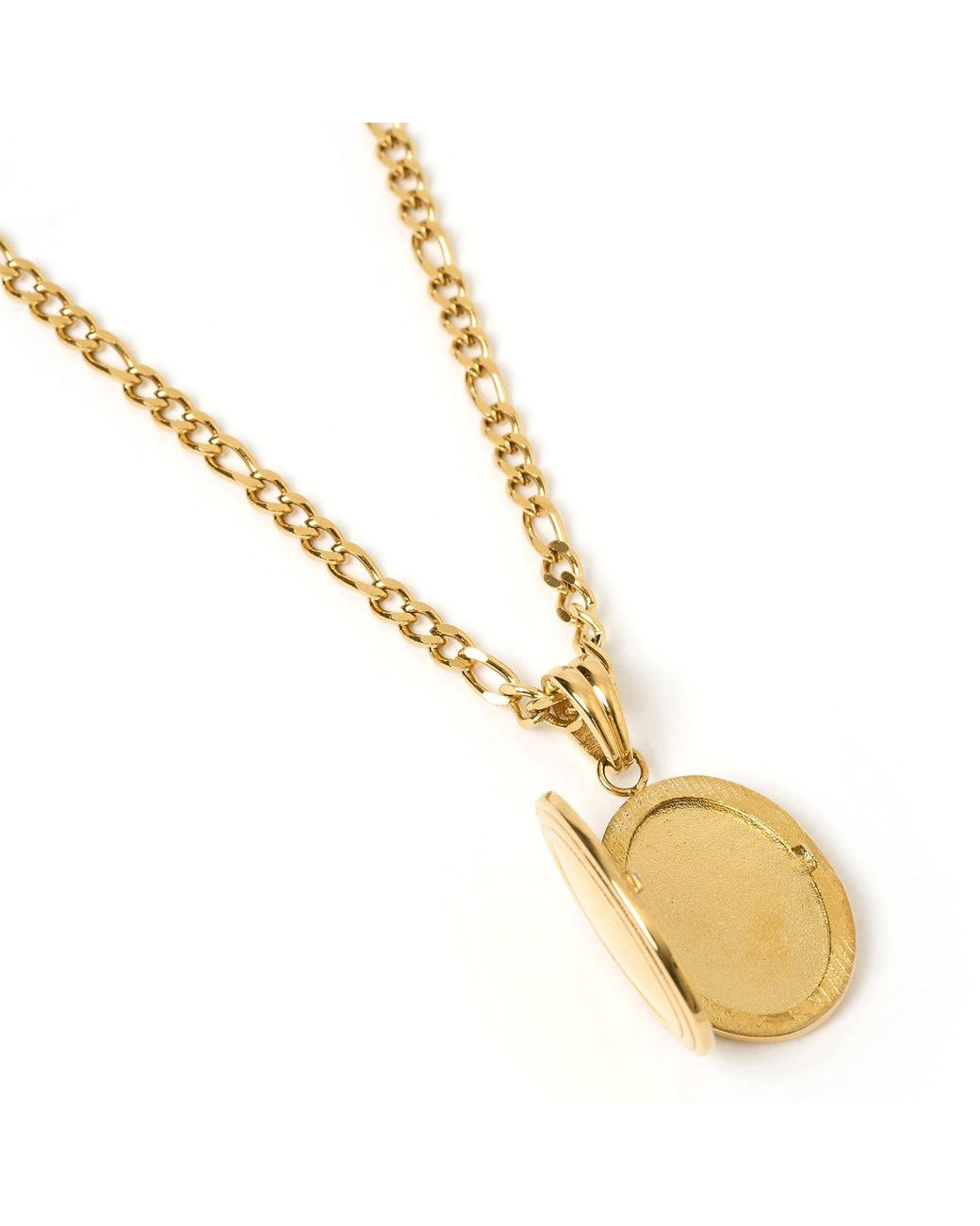 ARMS OF EVE Metallic Classic Locket Necklace