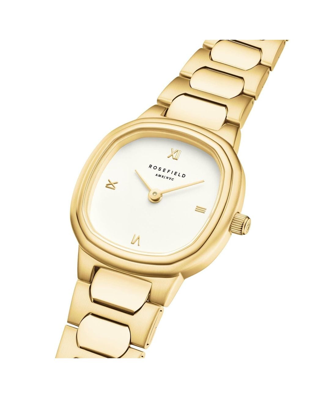 ROSEFIELD Metallic Gaia Xs Watch Creme Dial Roman Indexes