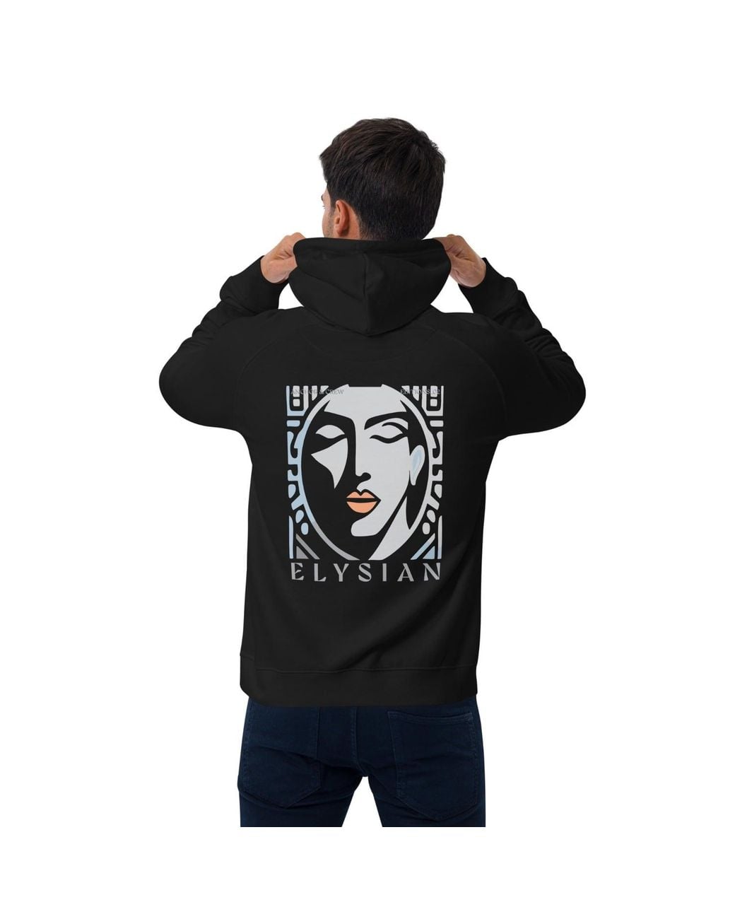 Anchor and Crew Black Two Elysian Editions Organic Cotton Hoodie
