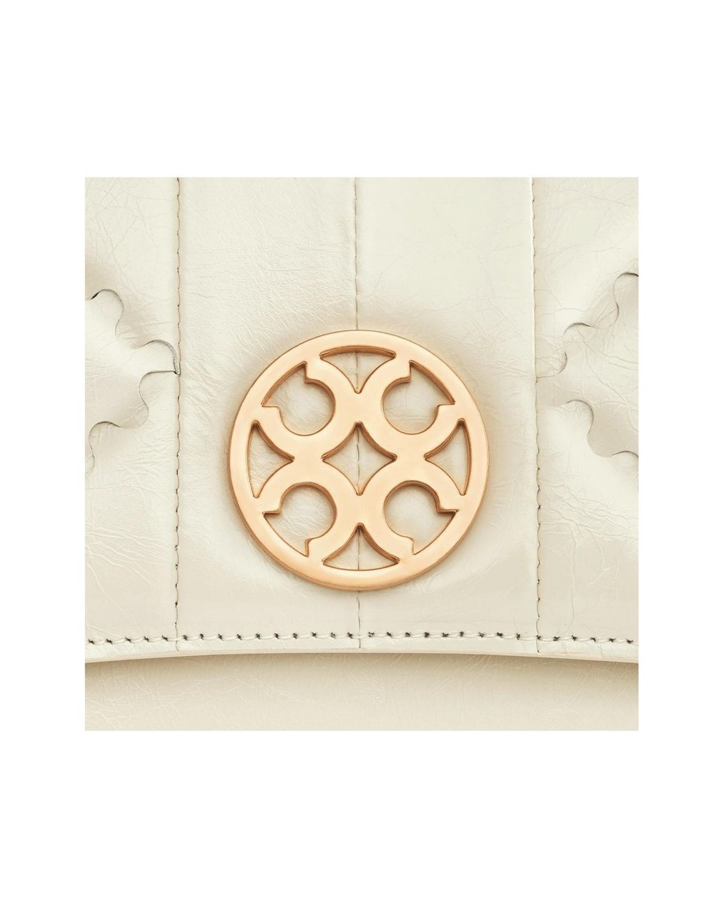 Orange Cube White Mosaic Treasure Crossbody Bag