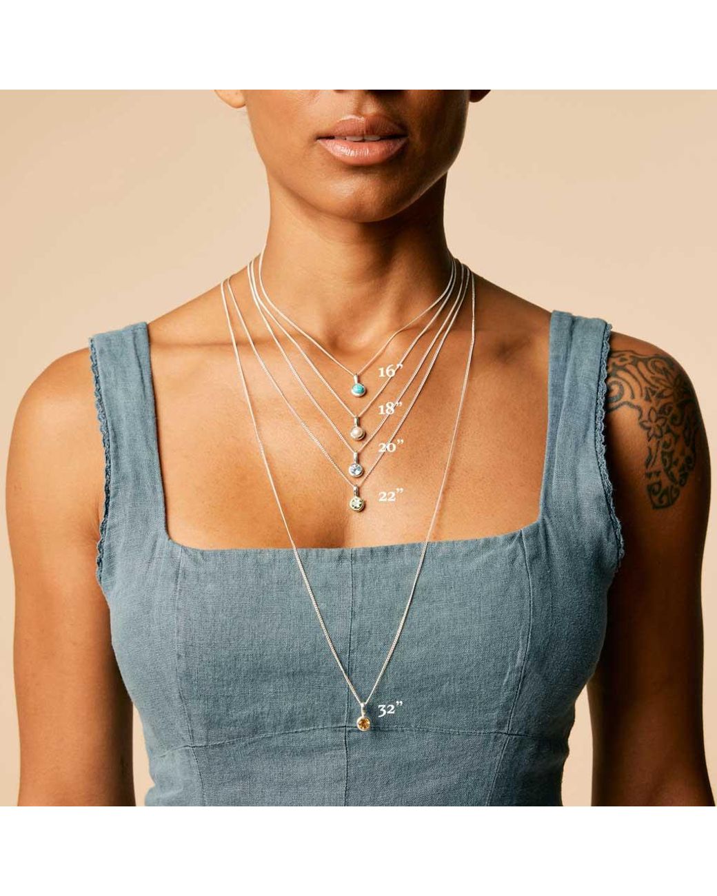 Charlotte's Web Jewellery Metallic June Birthstone Sterling Necklace