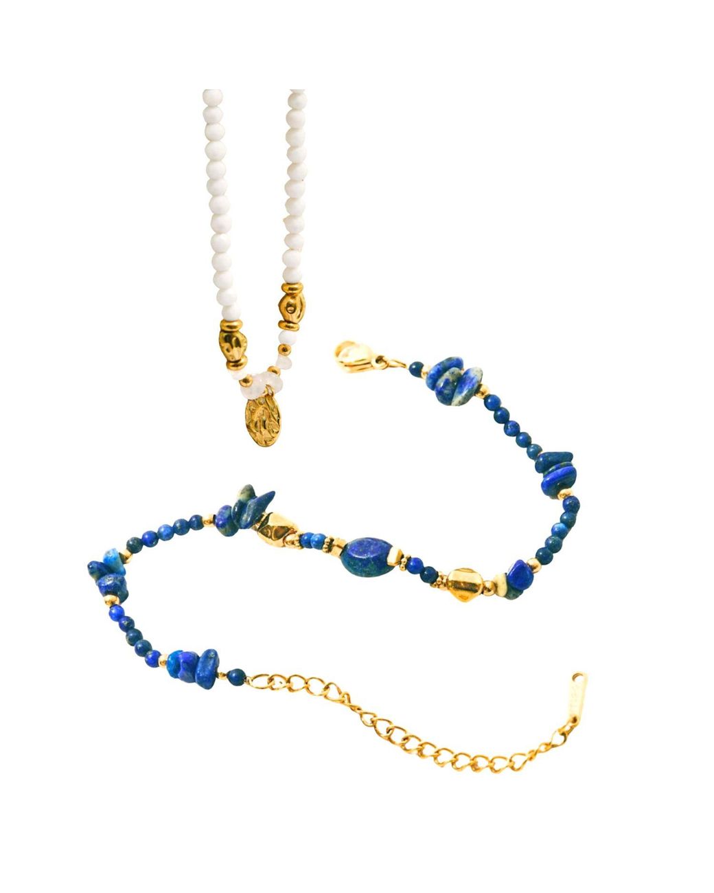 Mulgaro Blue The Sun And Moon Bracelet Gift Set