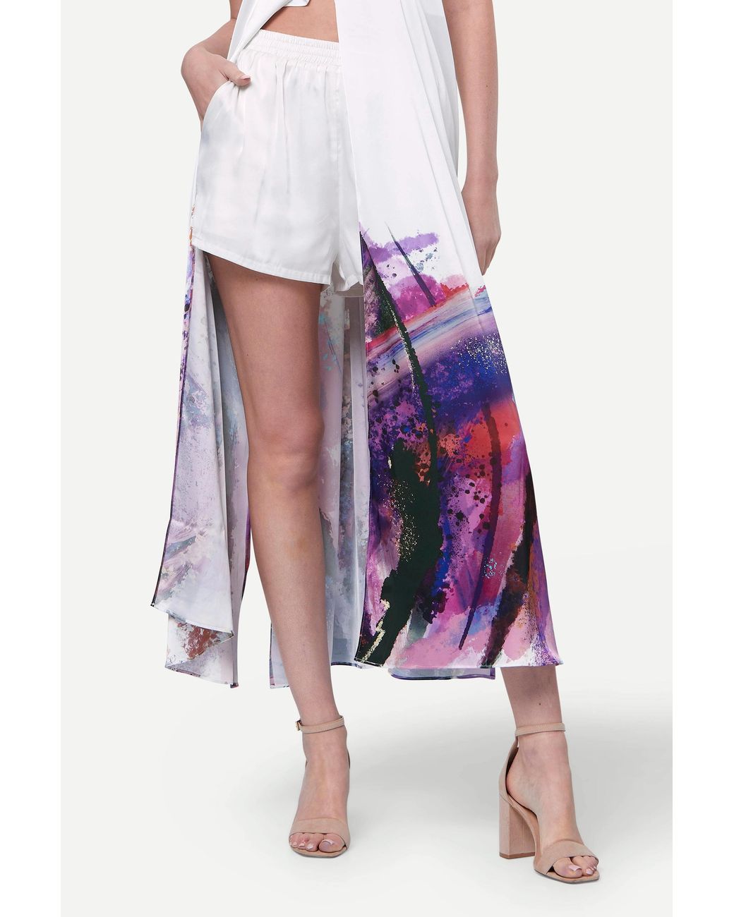 Zafur White Mayfair Short