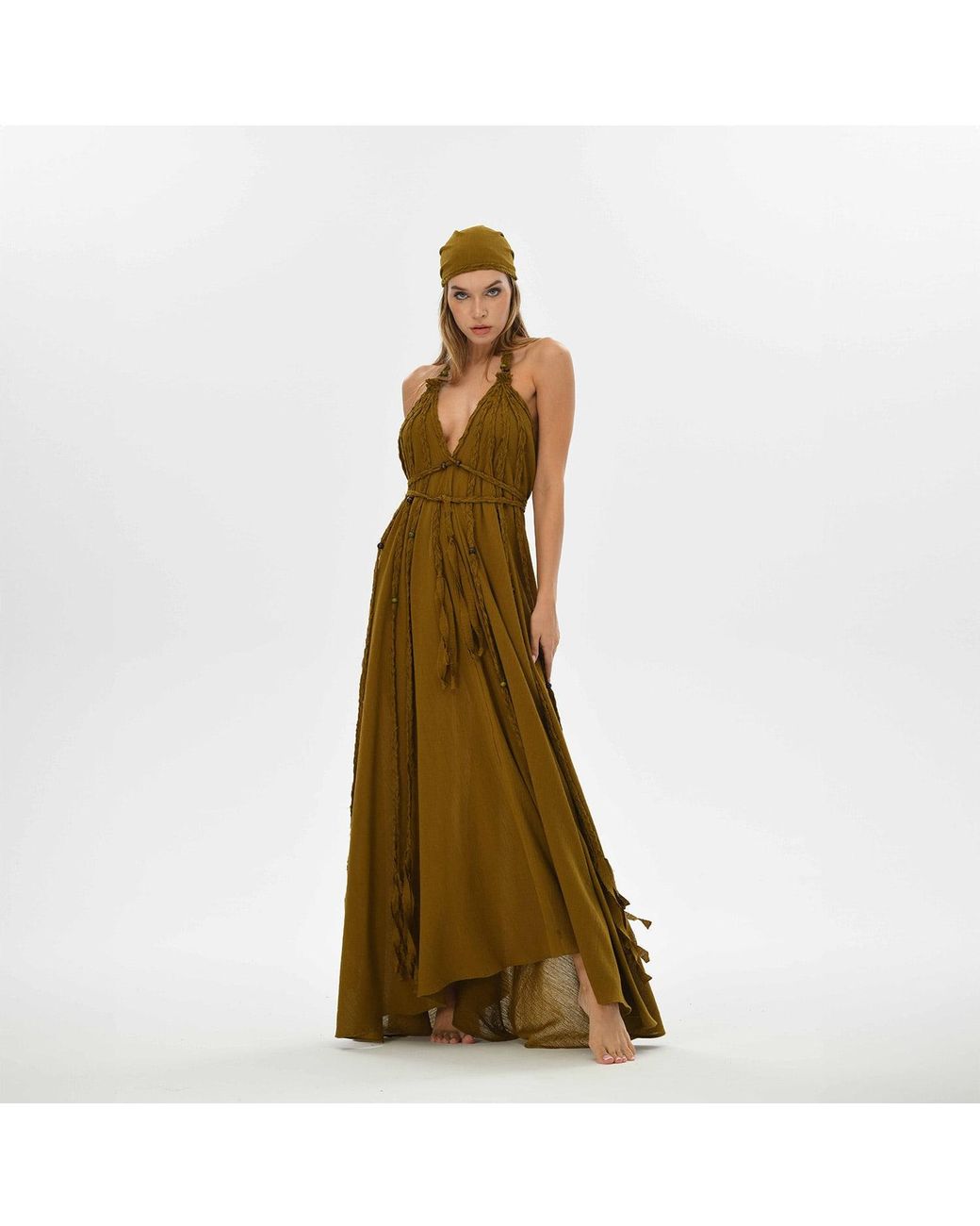 Zhenabia Brown Kismet Dress