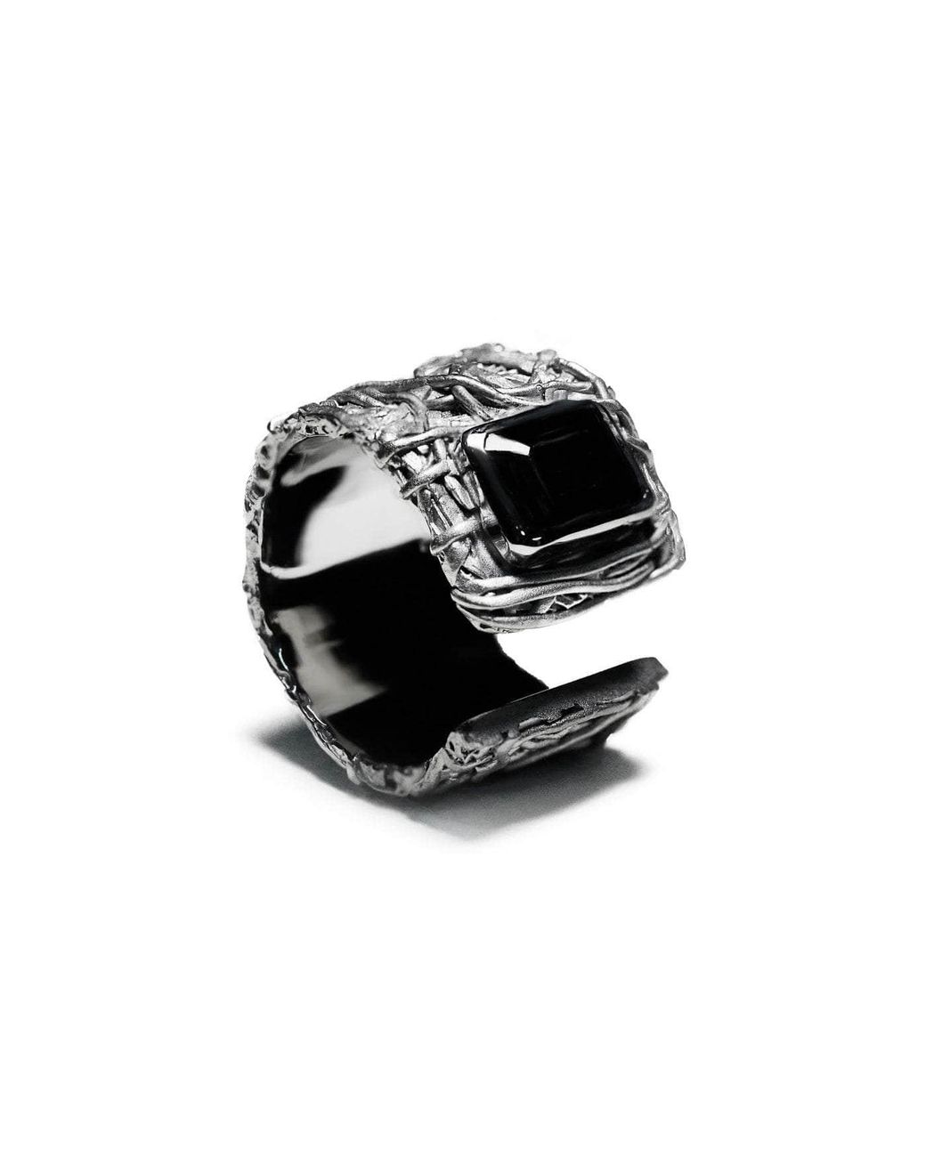 German Kabirski Black Regin Onyx Ring for men