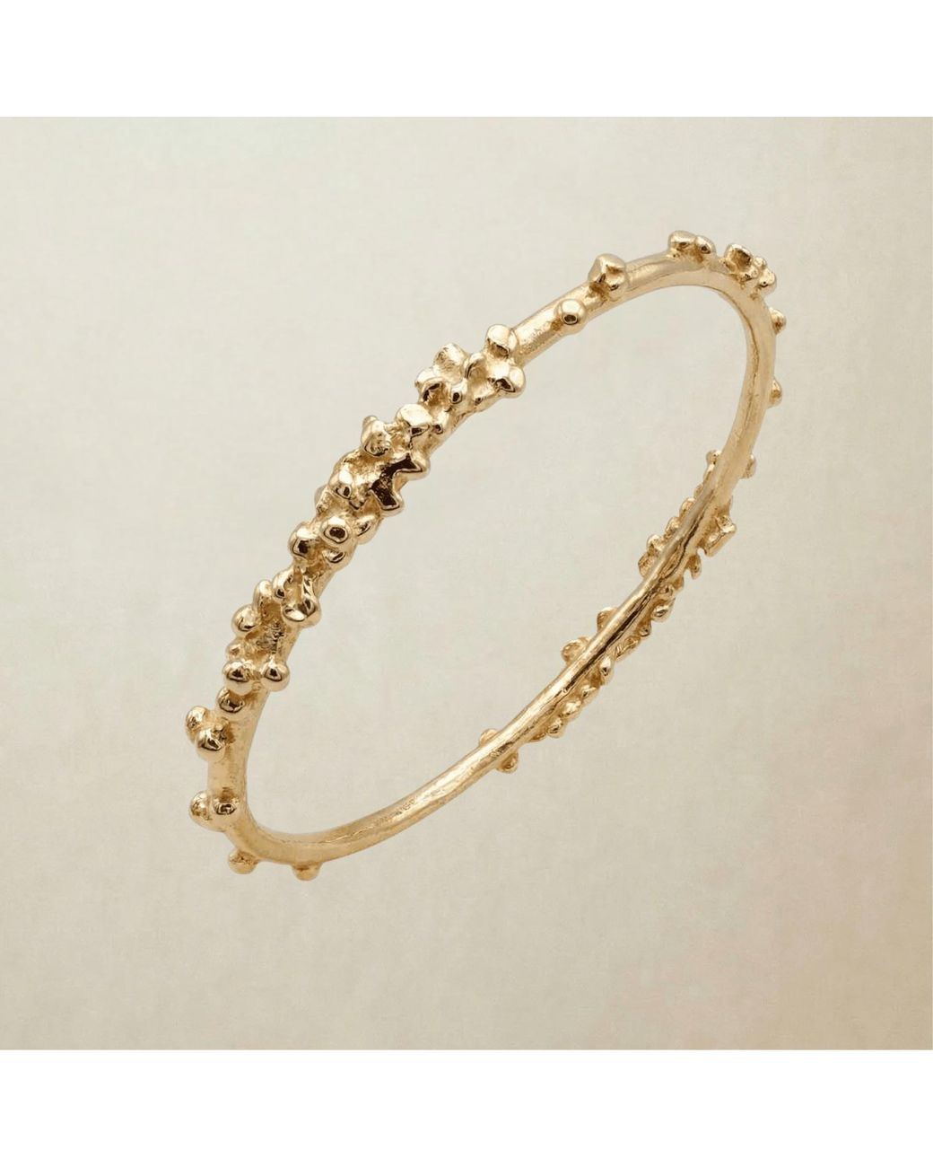 Dainty London Metallic Dainty Grain Bangle