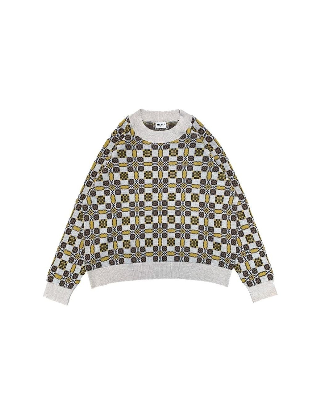 Mabli White Neutrals Picnic Pullover