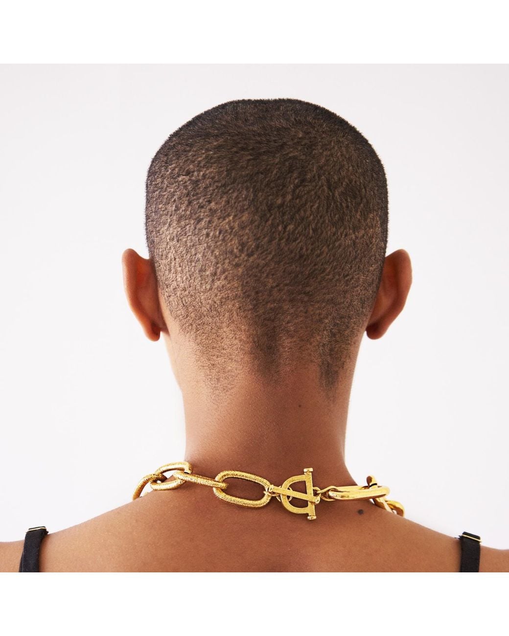 Lovard Metallic Bicycle Chunky Chain Link Necklace