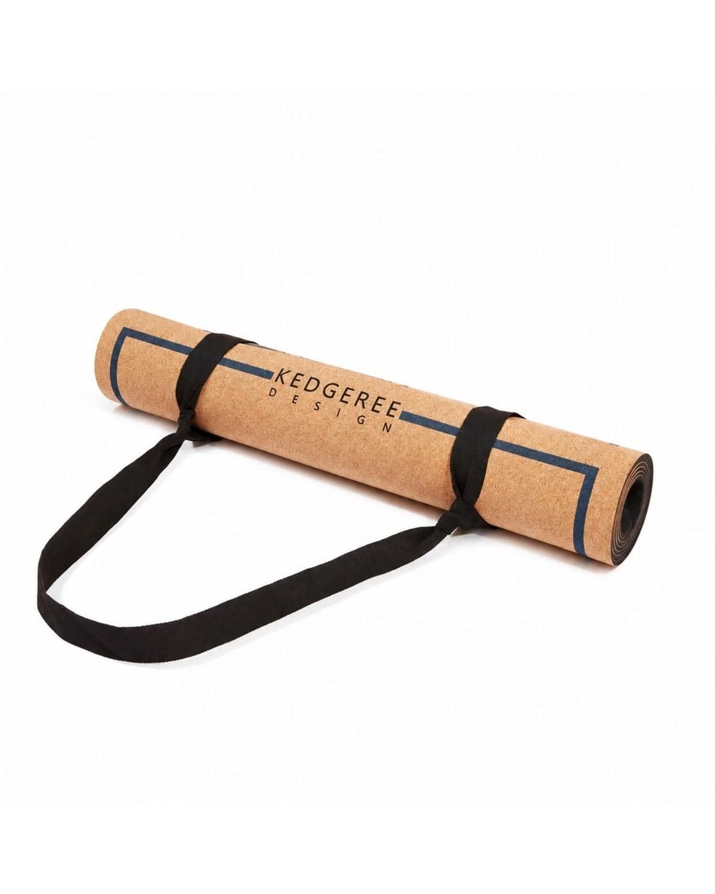 Kedgeree Design Brown Cork Yoga Mat – Hummingbird, 4Mm