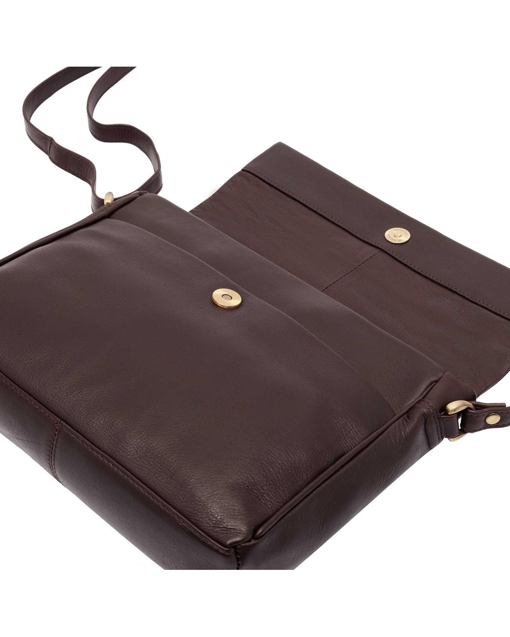 Lloyd Baker Black Lavasa Leather Crossbody Bag