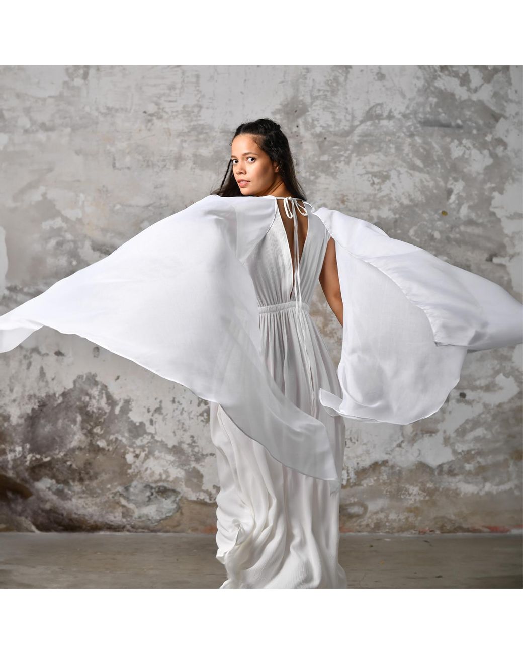 Zhenabia White Fairy Dress