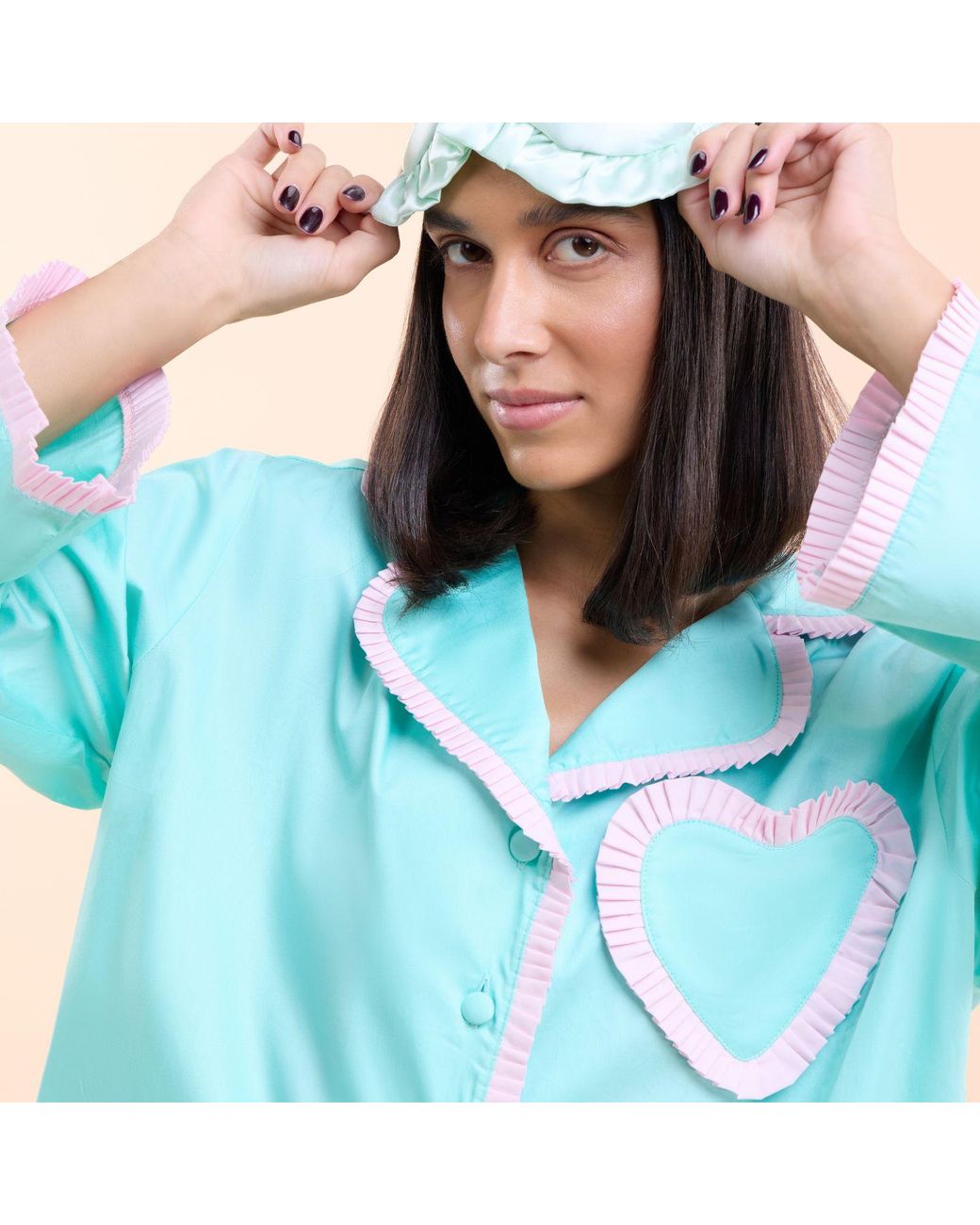 Love Letters X Blue Dolce Menta Aqua & Baby Pyjama