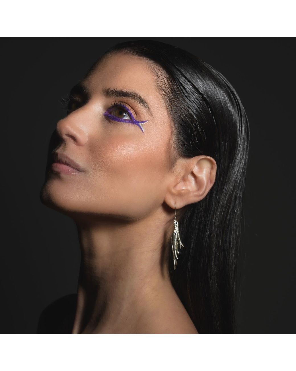 Myrto Katramadou Jewellery Metallic The Catch Earrings