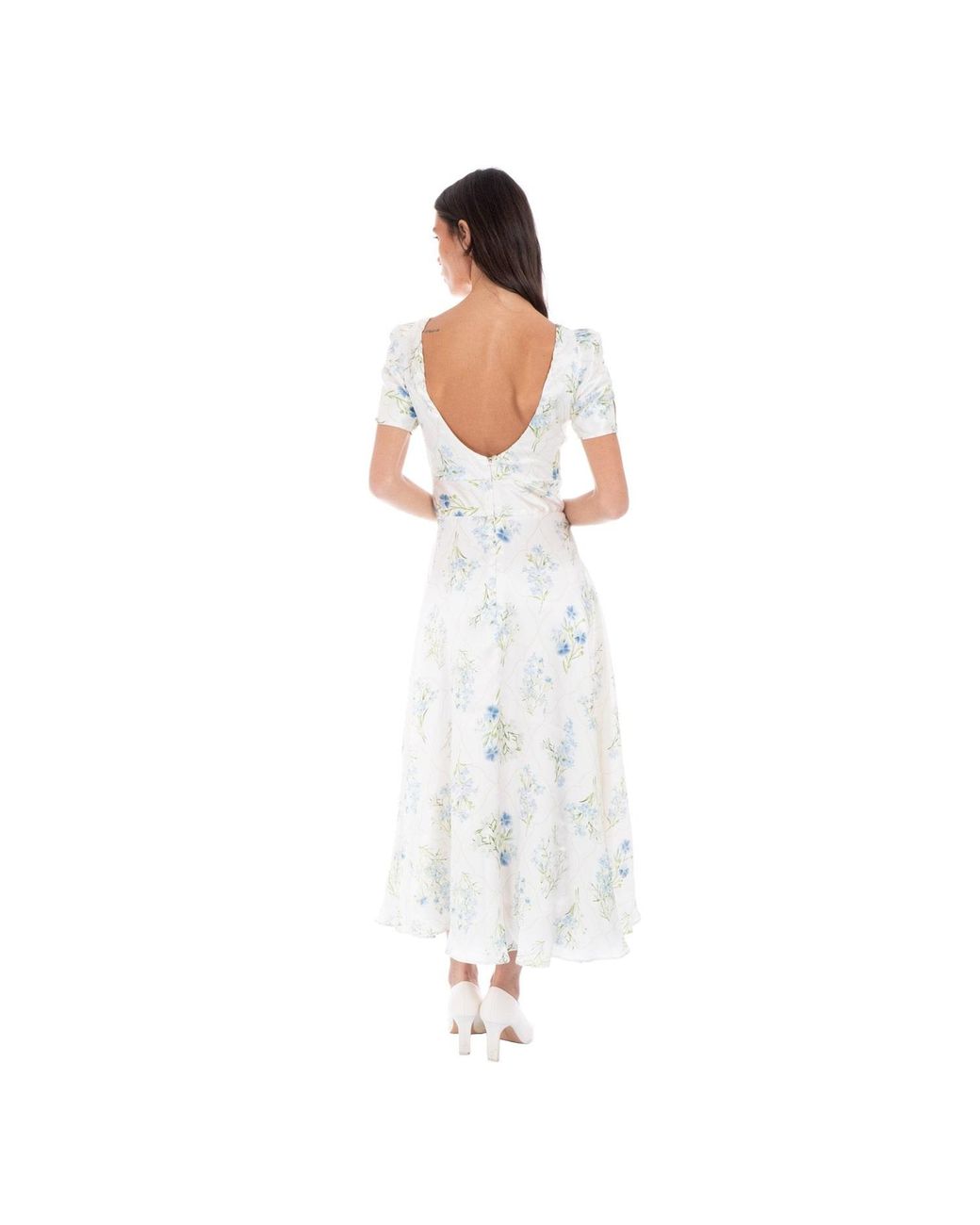 Sofia Tsereteli White Glimmer Gown