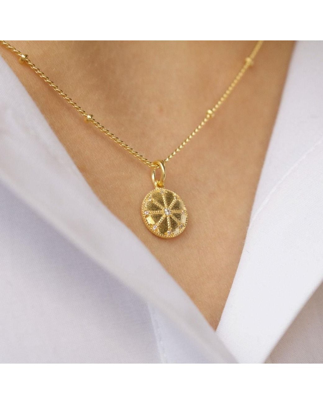 With Love Darling Metallic Energy Necklace