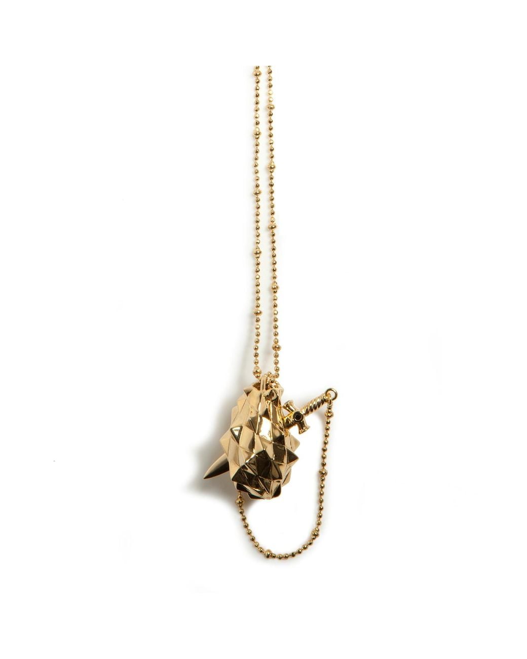 Kasun Metallic Vampire Heart Pendant