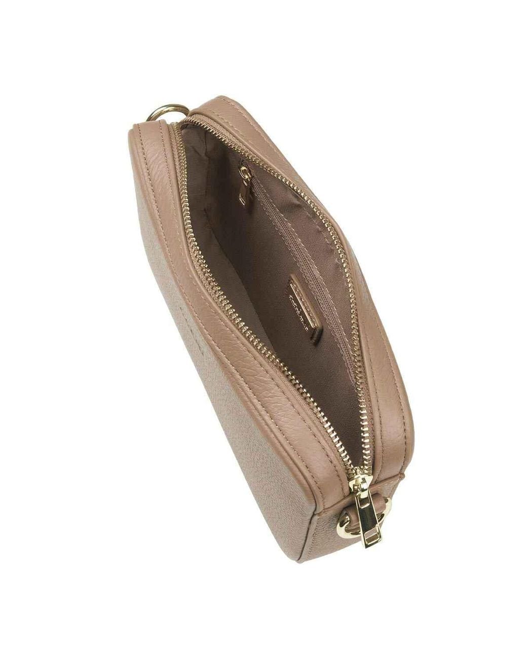 Aarni Brown Crossbody Bag, Sand