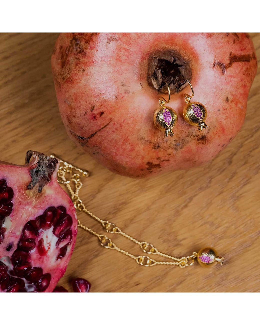 Ece London Metallic The Pomona Earrings