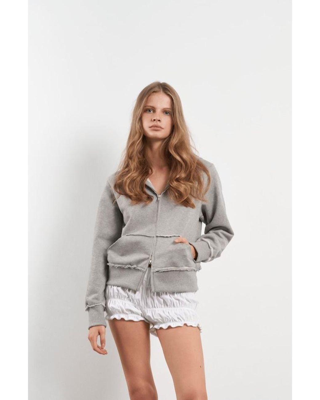 Par & Escala Gray Jimena Hoodie