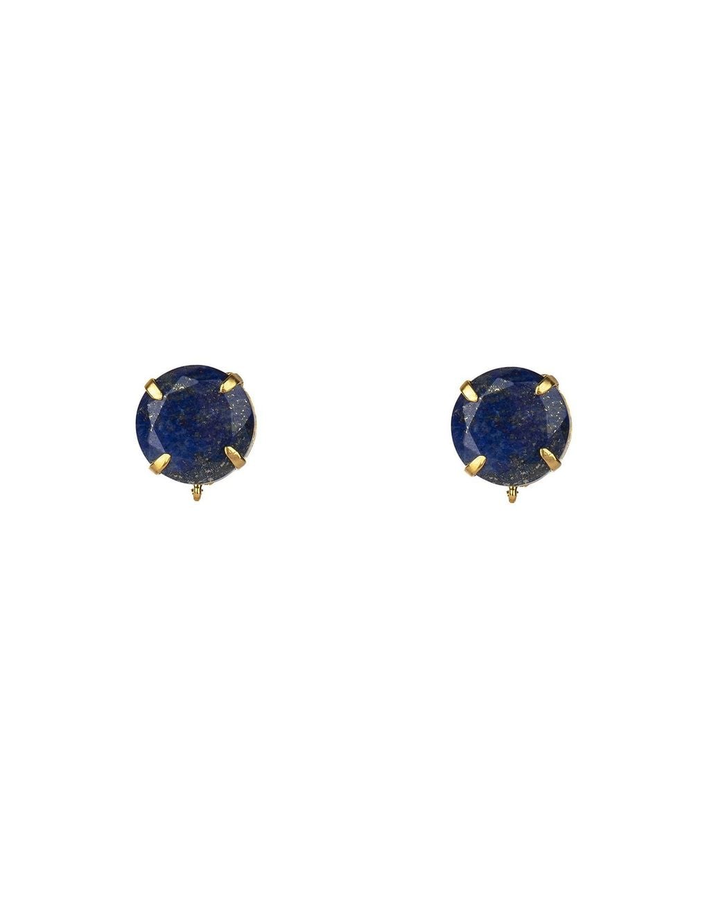 Bounkit Green Vanessa Earrings Lapis