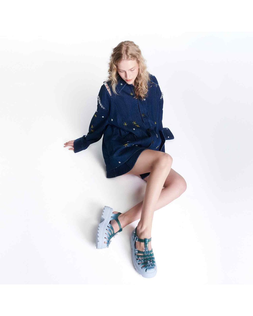 Melissa Blue Possession Platform Sakura X Susan Fang