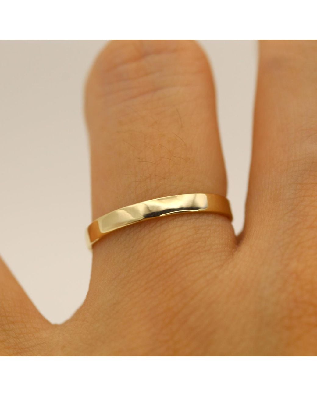 VicStoneNYC Fine Jewelry Metallic Timeless Solid Wedding Band